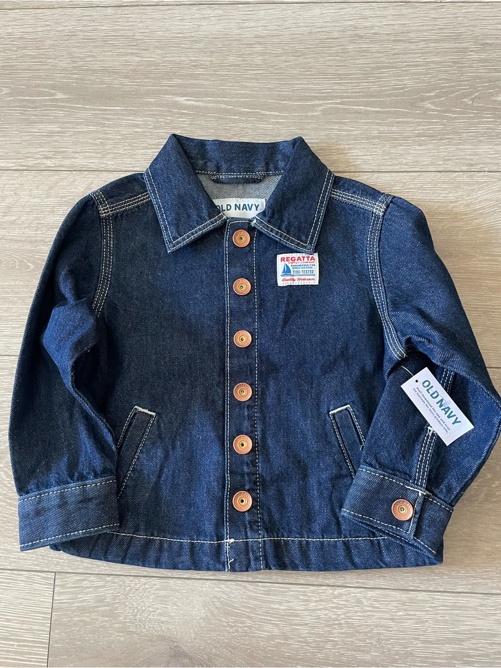 Old Navy Kids Dark Indigo Denim Jacket